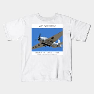 Grumman TBM Avenger Kids T-Shirt